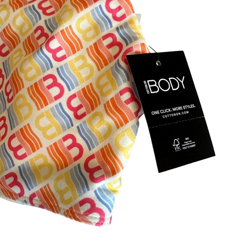 Cotton On NWT‎ Womens Size S Smoothing Cut Out Vestlette Activewear Crop Top - Picture 5 of 7